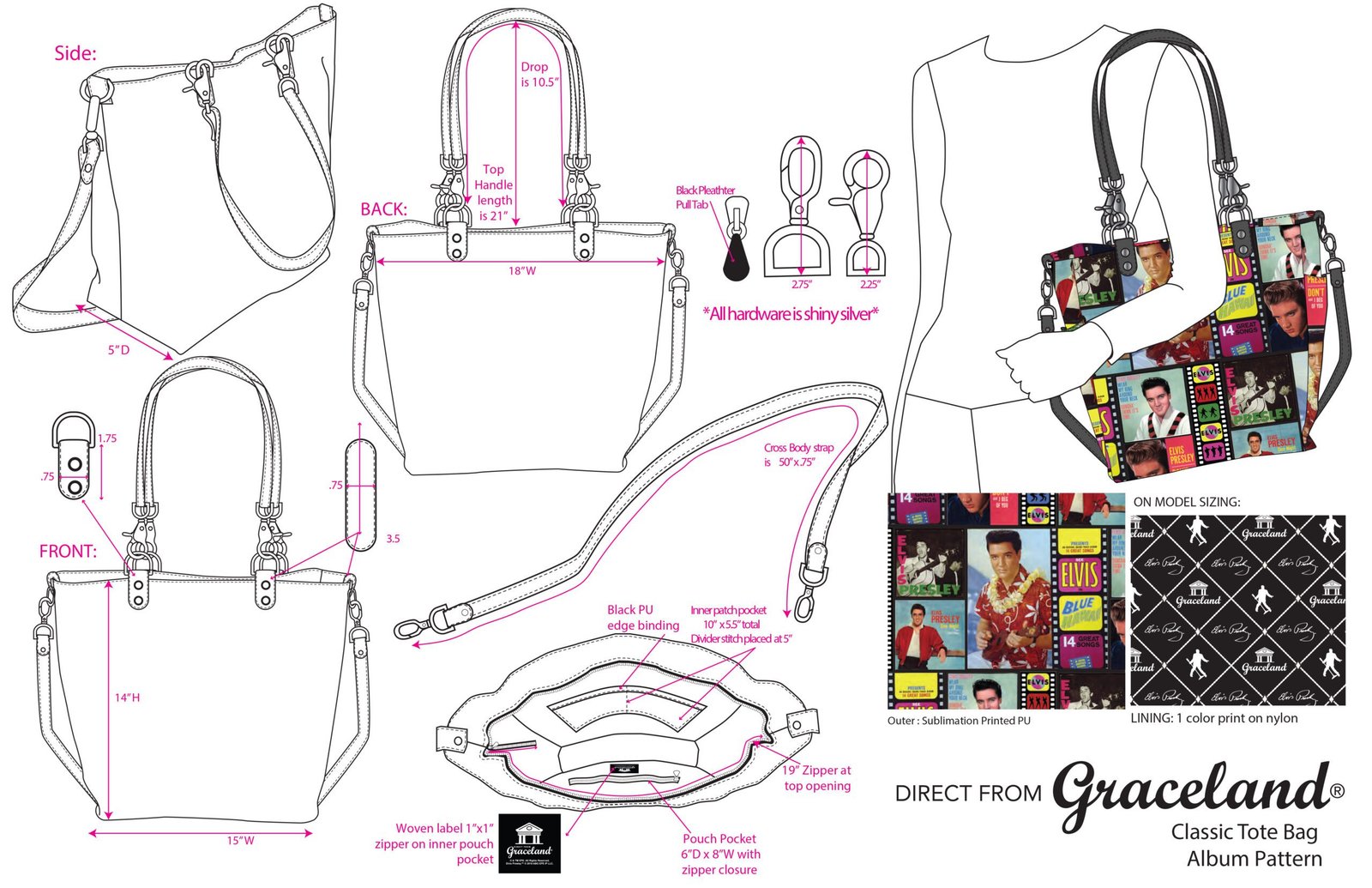 Graceland Classic Tote