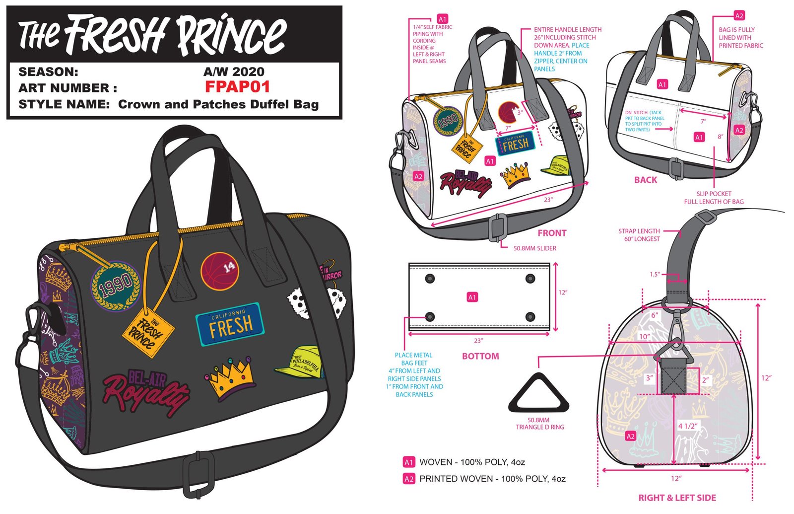 Duffel Side 1